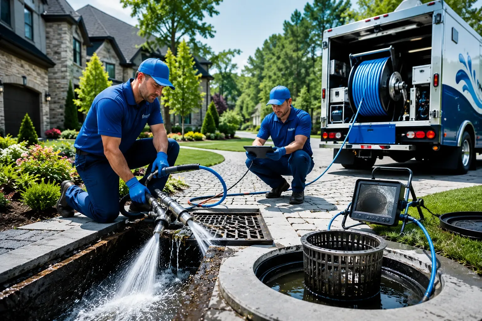 Local outdoor drain cleaning professionals in Mashantucket, CT